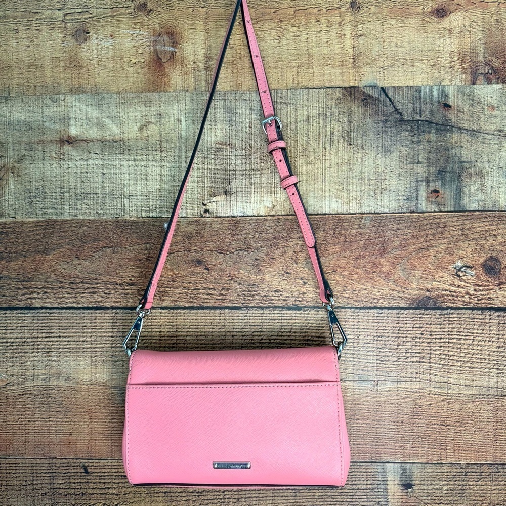 Rebecca Minkoff Jill Saffiano Leather Crossbody - Picture 2 of 12